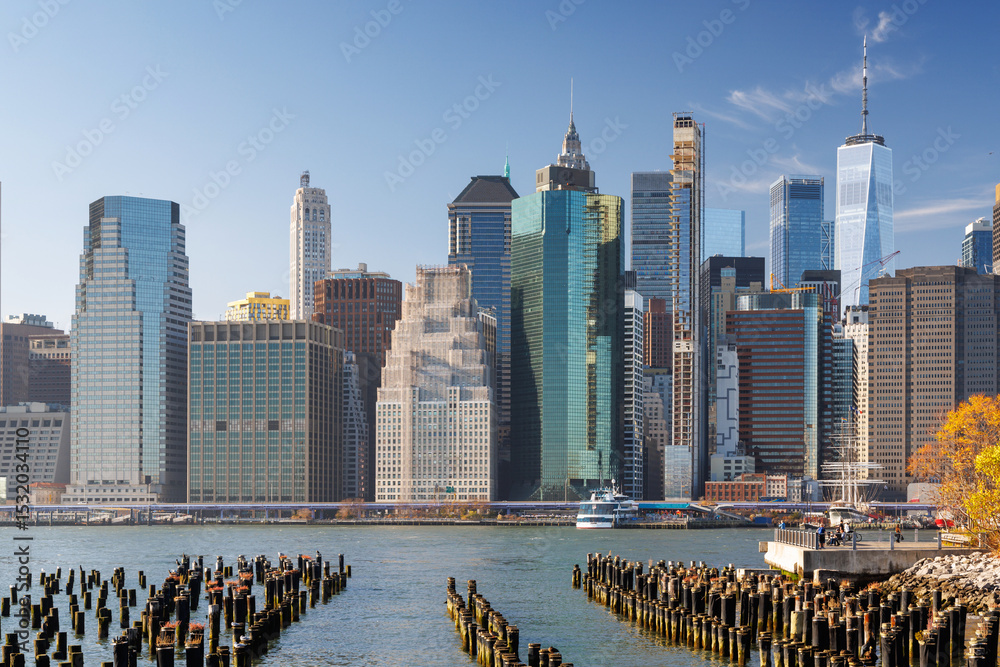 Obraz premium The New York Manhattan skyline