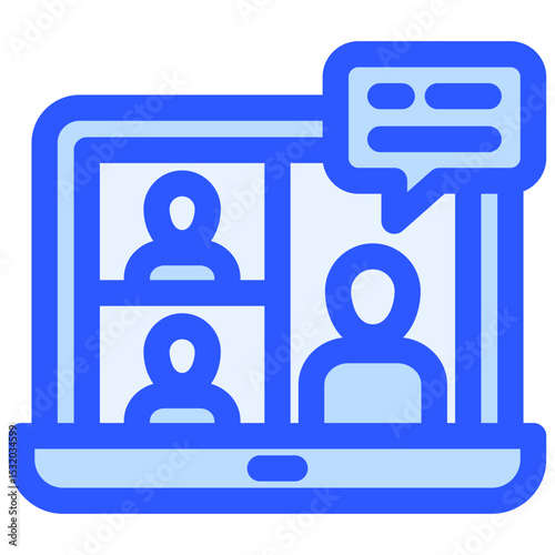 Online Meeting Icon