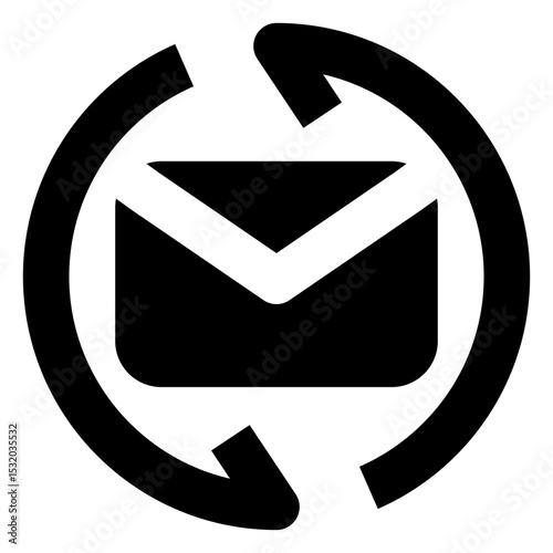 email solid icon set