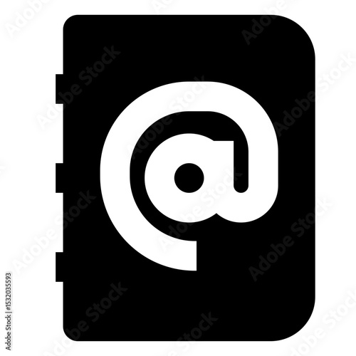 email solid icon set