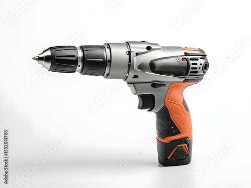 electric drill isolated on white background