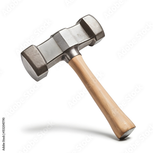 hammer on white background
