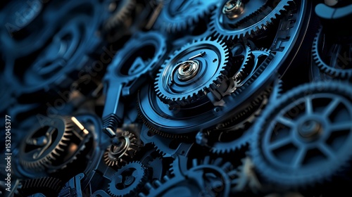Robotics manufacturing automation enhancing industry efficiency factory floor digital artwork modern environment close-up view innovation