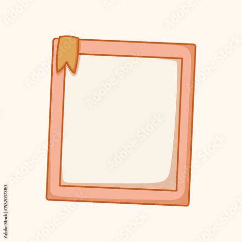 blank photo frame