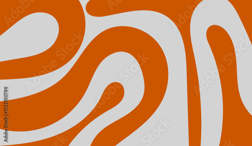 Abstract Orange and Gray Wavy Pattern Background with a Modern Design, perfect for creative projects and digital media, offering a striking and unique visual texture