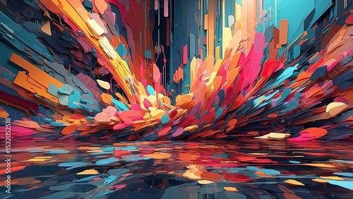 Colorburst Stripes