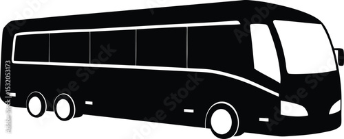 vector illustration of a bus