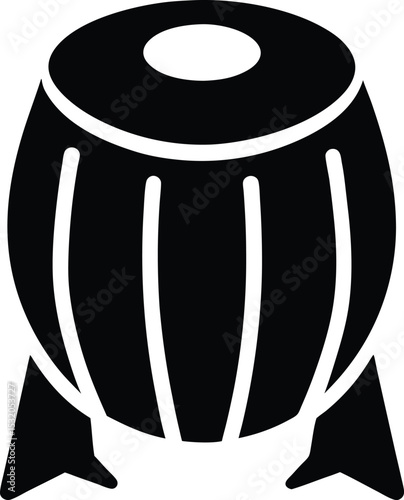 vector illustration of Tabla