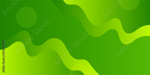 Abstract green geometric background. Eps10 vector