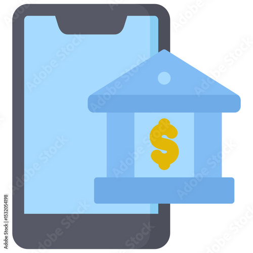 Mobile Banking Icon