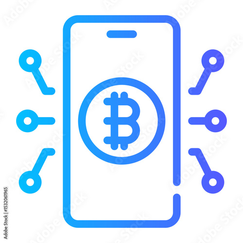 mobile crypto wallet icon