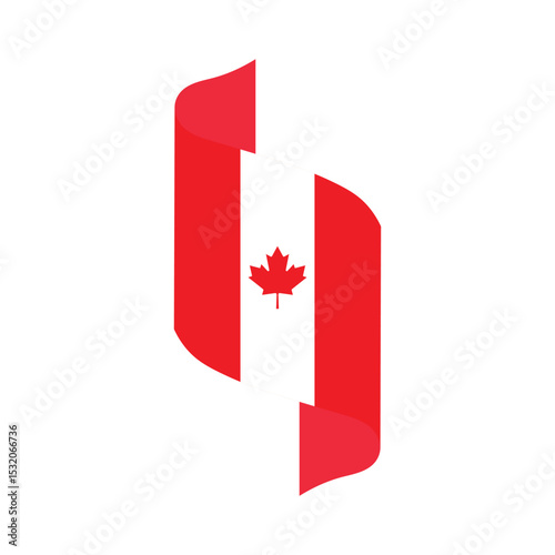 Canada Flag Ribbon