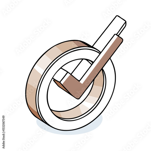 Checkmark icon for task management apps, to-do lists, approval indicators, workflow dashboards, productivity blogs
