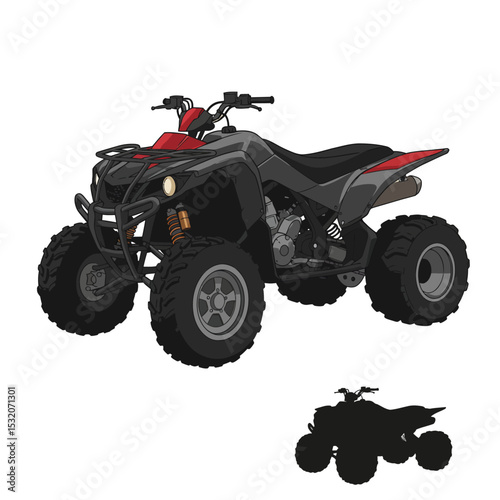 UTV off-roading social club logo design vector set