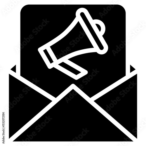 Email Campaign  Icon Element For Design