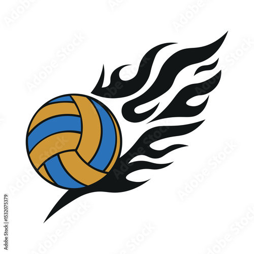 Volleyball Illustration