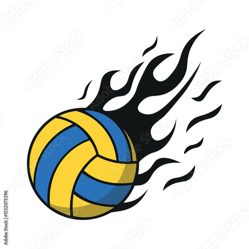 Volleyball Illustration