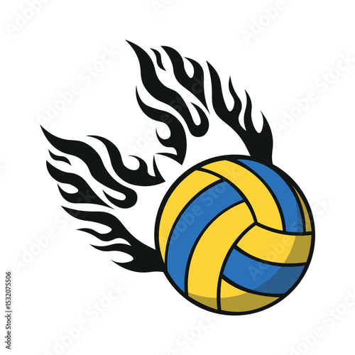 Volleyball Illustration