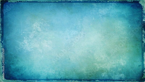 grunge blue background with frame