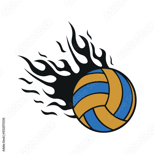 Volleyball Illustration
