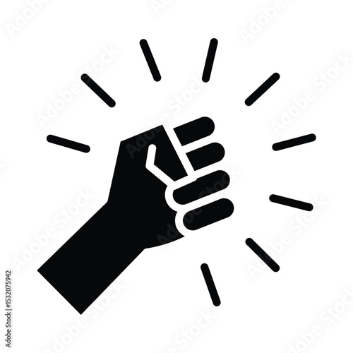 Willpower Vector Icon which can easily modify or edit