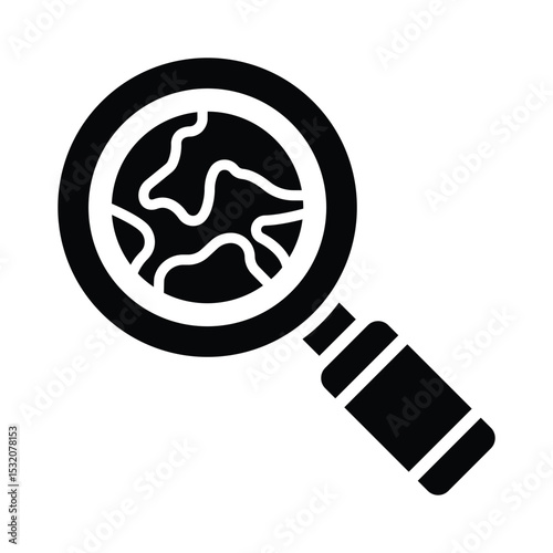 Global search Vector Icon which can easily modify or edit