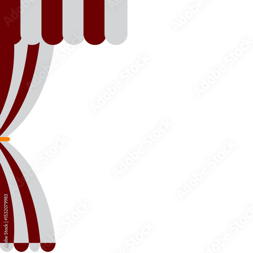 Circus Carnival Curtain