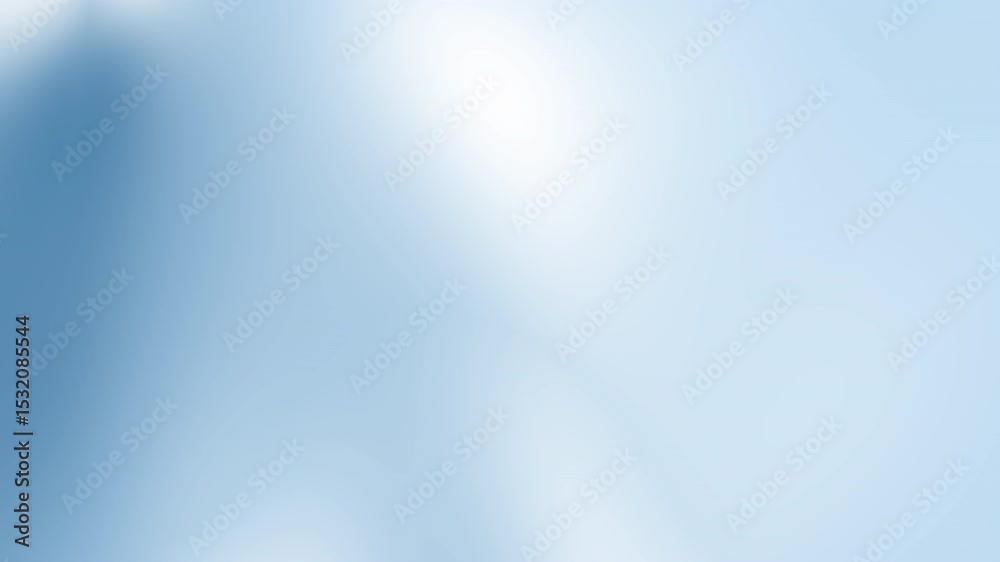 Clean soft blue and white gradient background. Minimal and smooth blurred abstract