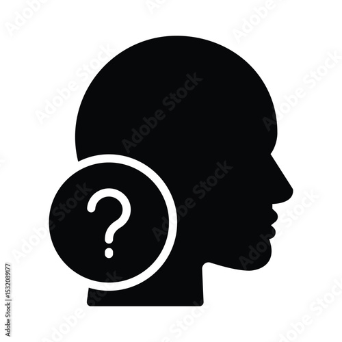 Dilemma Vector Icon which can easily modify or edit