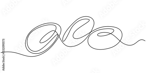 Сontinuous line drawing of a set of assorted oval and round pills and capsules, Medicine Pills Single Line Icon, Continuous Line Drawing of Medicine Pills Icon. Hand Drawn Symbol Vector Illustration