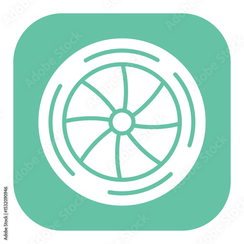 Plane Turbine Icon