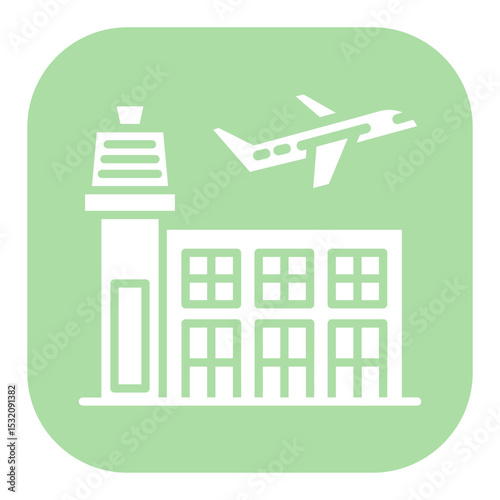 Airport Building Icon