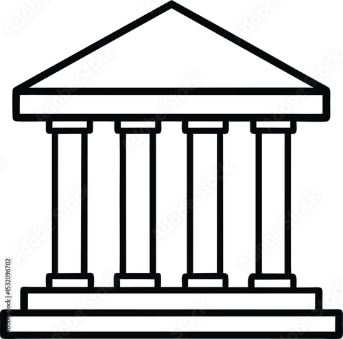  bank teller window outline outline vector art