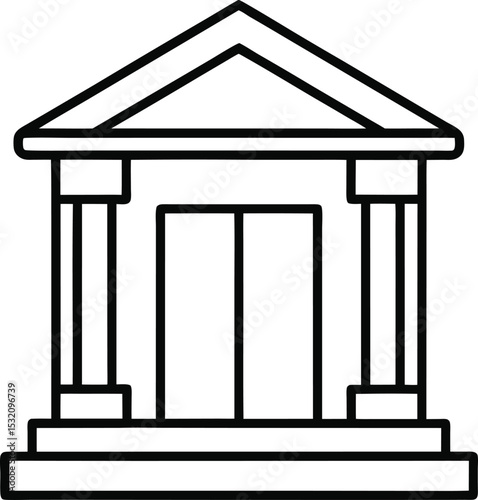  bank teller window outline outline