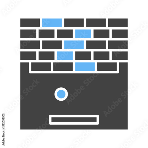 Brick Game icon vector image. Suitable for mobile apps, web apps and print media.