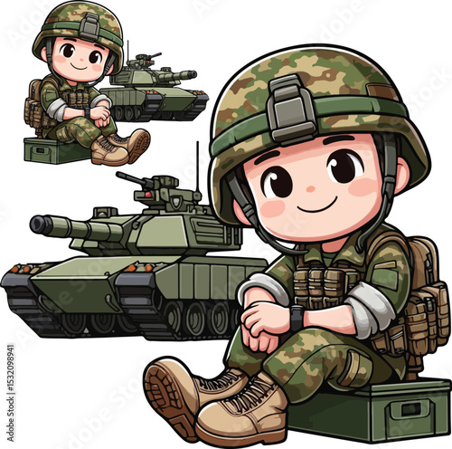 Soldier Pose