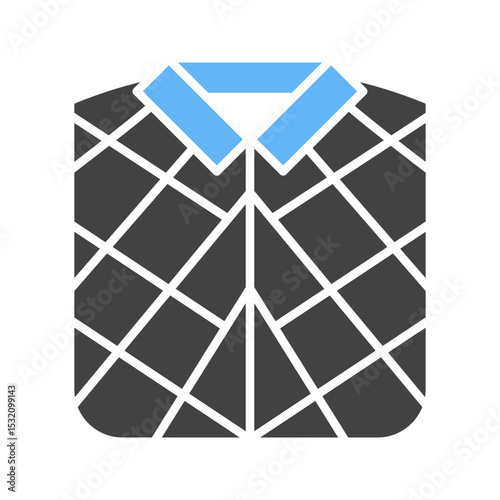 Check Shirt icon vector image. Suitable for mobile apps, web apps and print media.