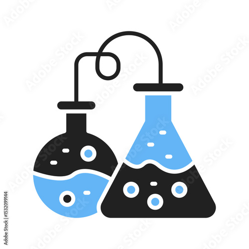 Chemistry Set icon vector image. Suitable for mobile apps, web apps and print media.