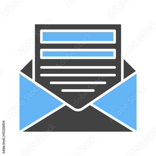 Emails icon vector image. Suitable for mobile apps, web apps and print media.