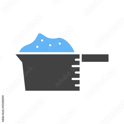 Measure Flour icon vector image. Suitable for mobile apps, web apps and print media.