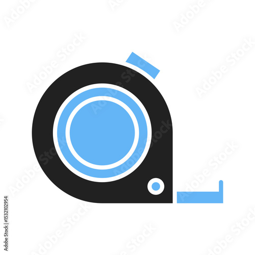 Measurement Tape icon vector image. Suitable for mobile apps, web apps and print media.