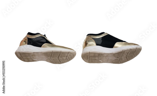 Black women's sneakers.