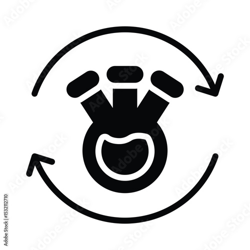 Research process Vector Icon which can easily modify or edit