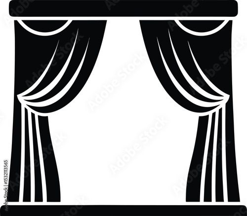 Stage Curtains Icon