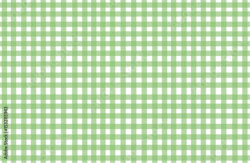 Hand-drawn gingham check Bright Green. Repeat pattern. Available in various colors | Pattern, seamless, blue, vector