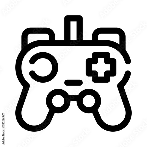 Game controller line icon