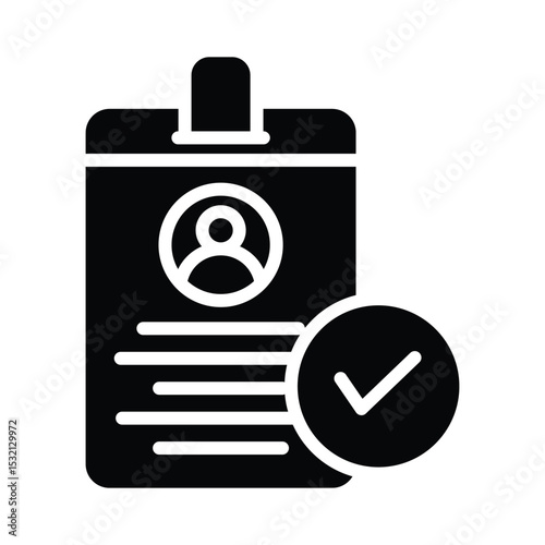Authentication Vector Icon which can easily modify or edit