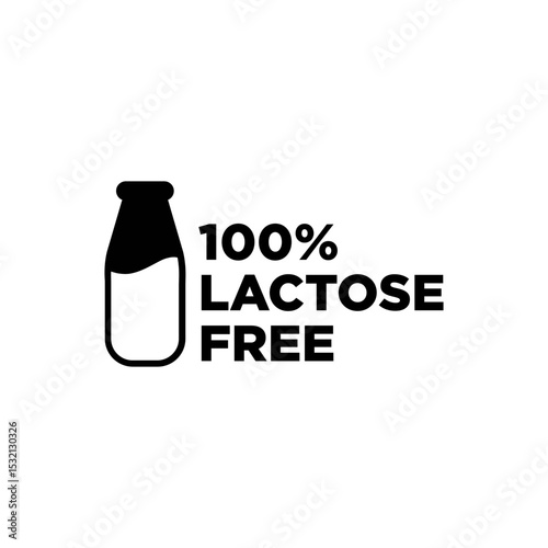  LACTOSE FREE VECTOR SIGN LOGO