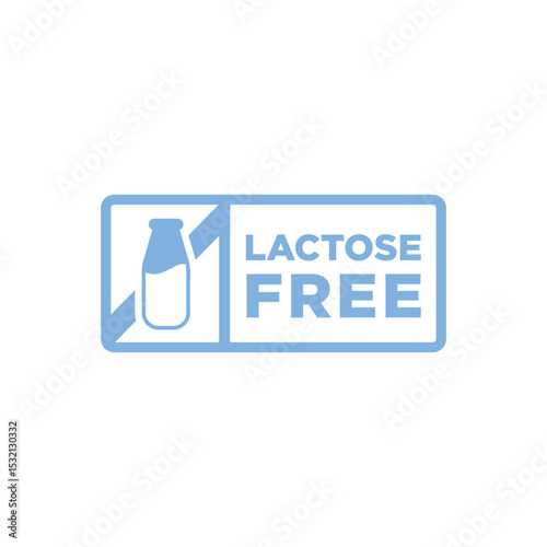LACTOSE FREE VECTOR SIGN