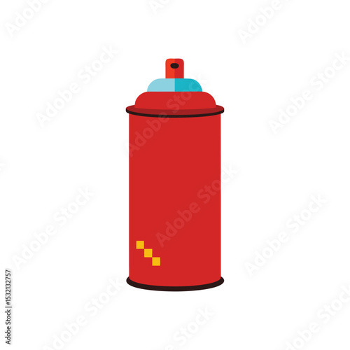 spray paint can vector